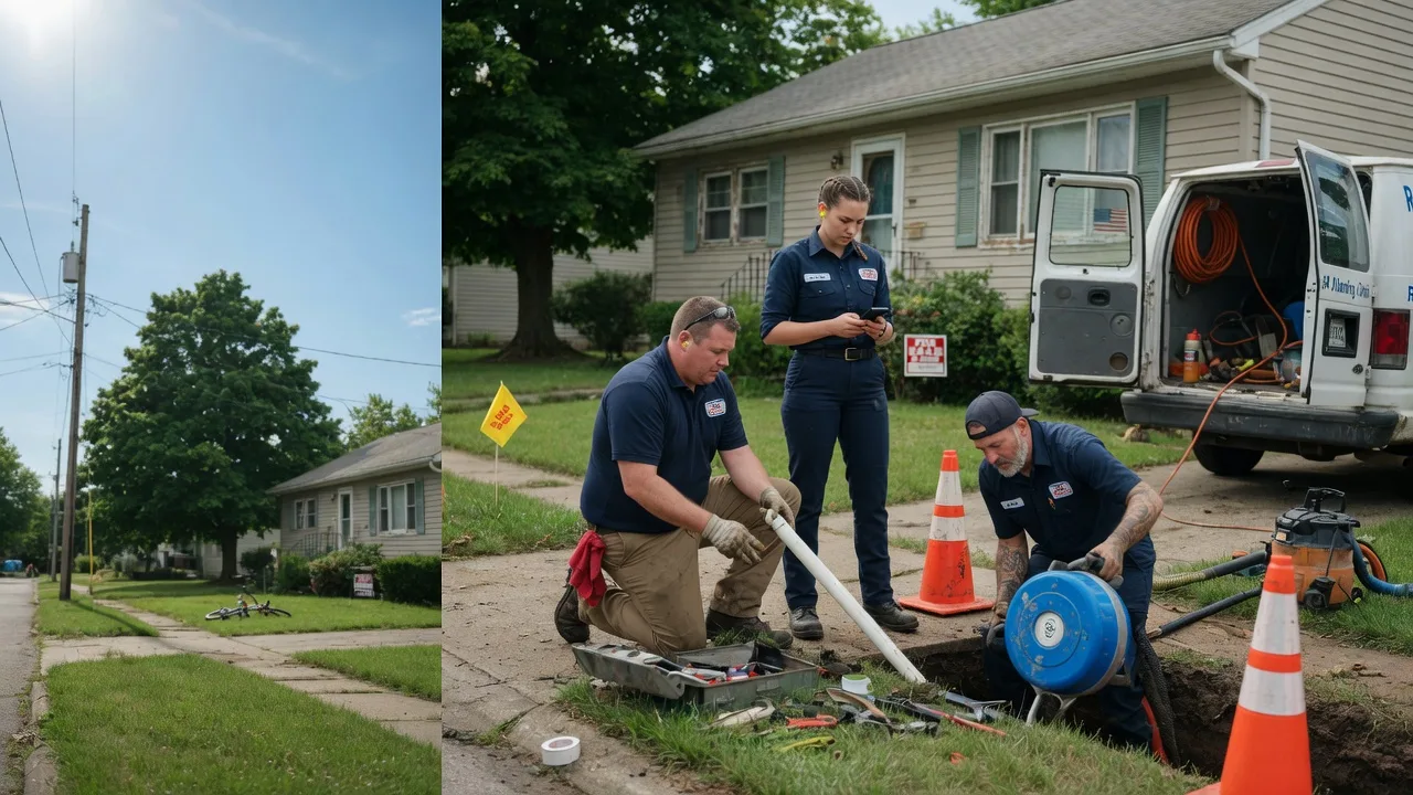 Sewer Line Repair in Fountain City, IN near me